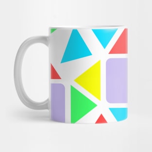 Geometric Print Pattern Mug